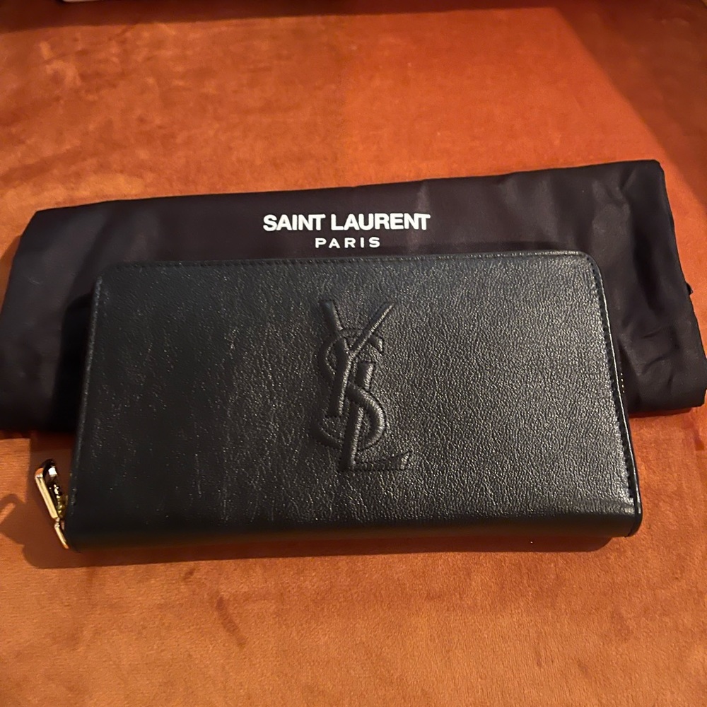 Saint Laurent Belle De Jour Wallet (Black)